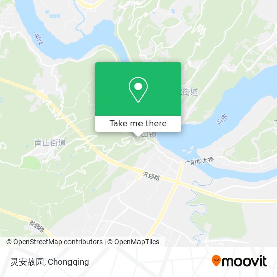 灵安故园 map