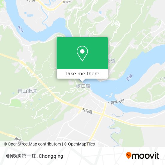 铜锣峡第一庄 map