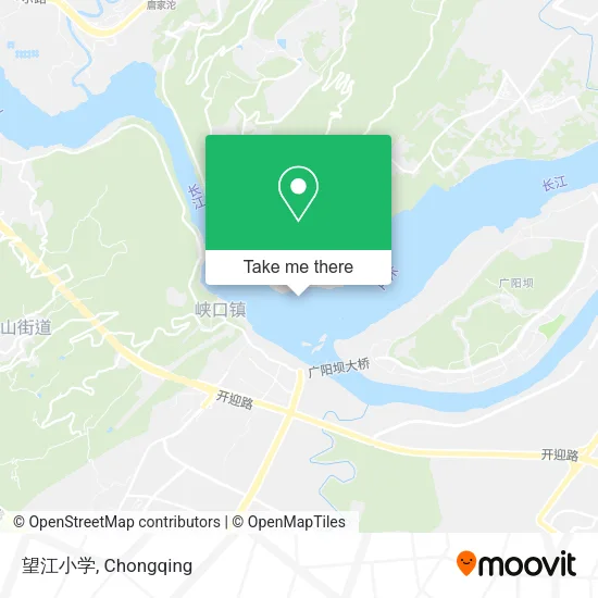 望江小学 map