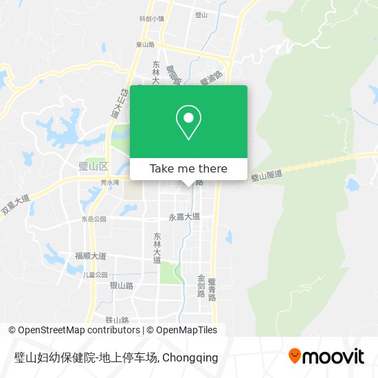 璧山妇幼保健院-地上停车场 map
