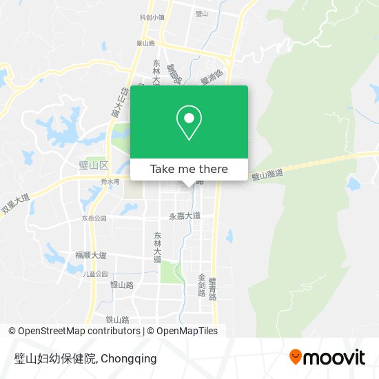 璧山妇幼保健院 map