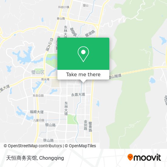 天恒商务宾馆 map