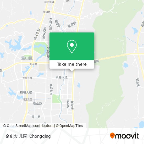 金剑幼儿园 map