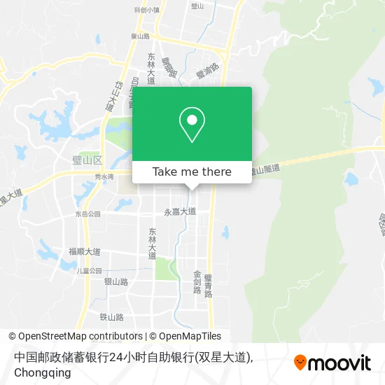 中国邮政储蓄银行24小时自助银行(双星大道) map