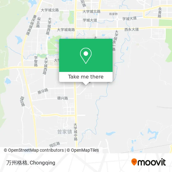 万州格格 map