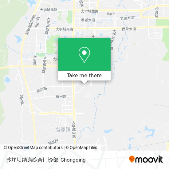 沙坪坝纳康综合门诊部 map