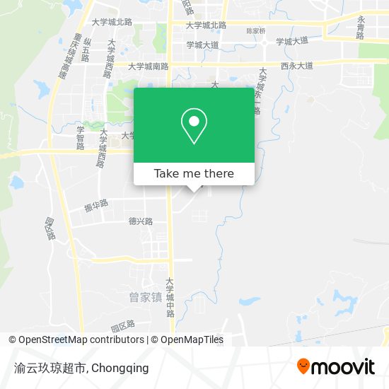 渝云玖琼超市 map