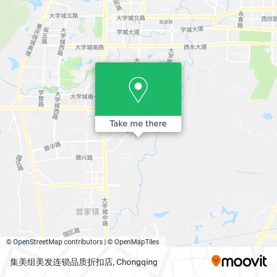 集美组美发连锁品质折扣店 map