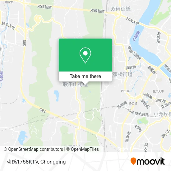 动感1758KTV map