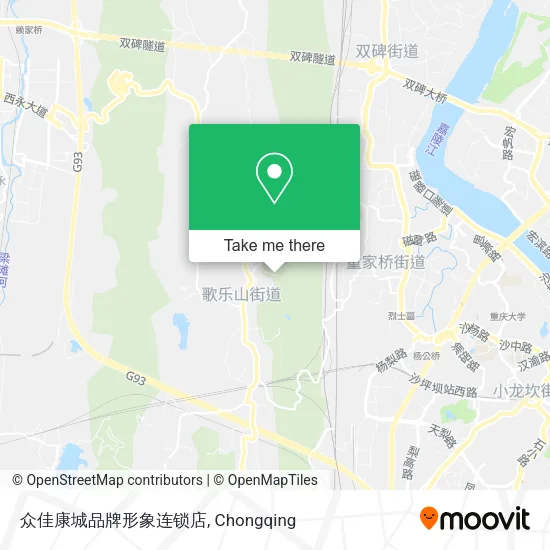 众佳康城品牌形象连锁店 map