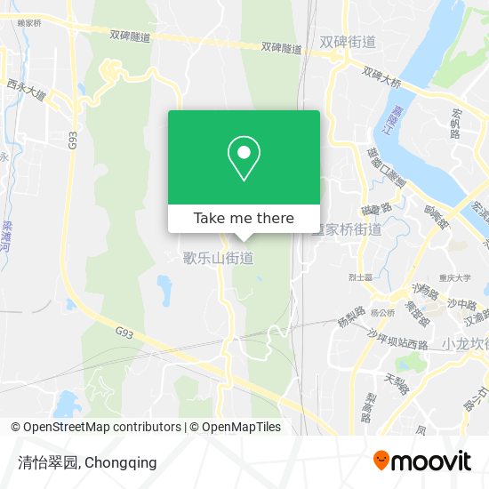 清怡翠园 map