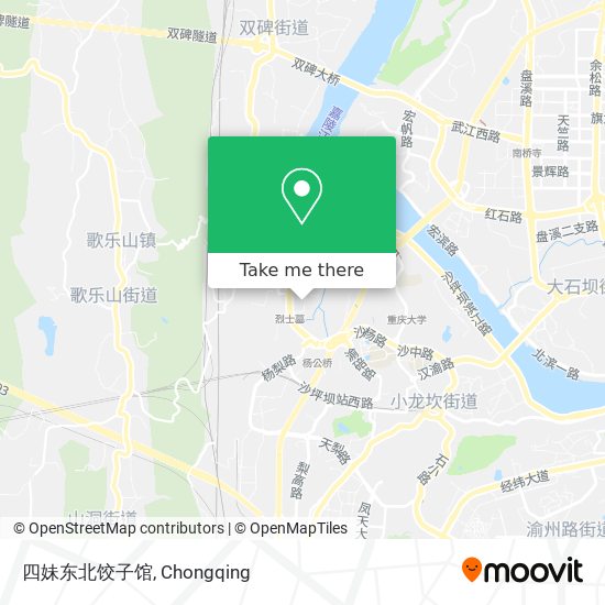 四妹东北饺子馆 map