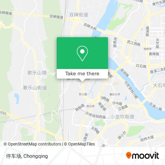 停车场 map