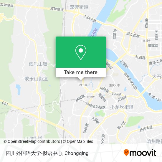 四川外国语大学-俄语中心 map
