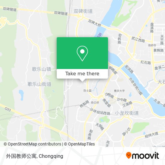外国教师公寓 map