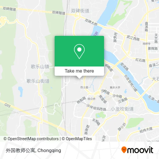 外国教师公寓 map