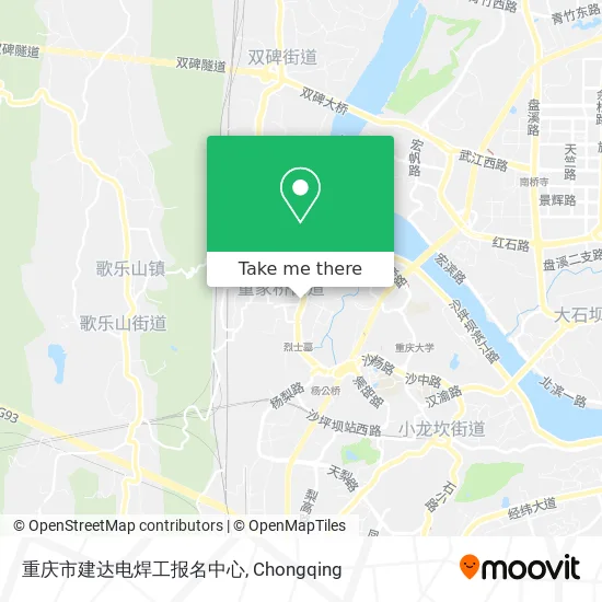 重庆市建达电焊工报名中心 map