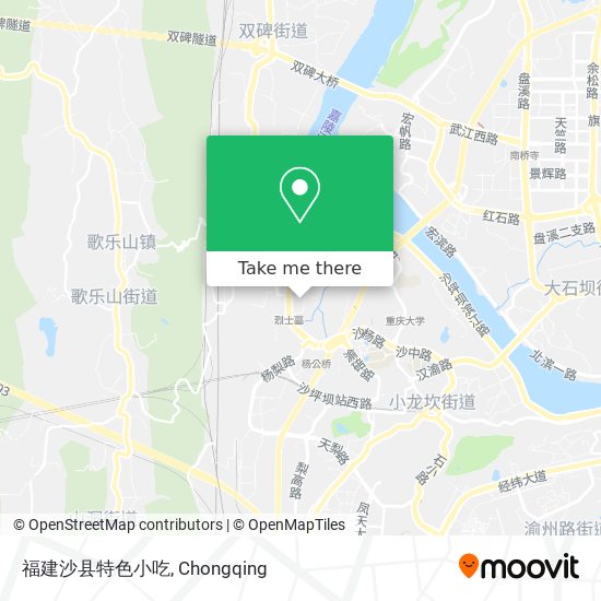 福建沙县特色小吃 map