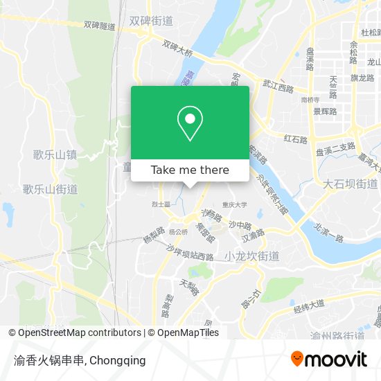 渝香火锅串串 map