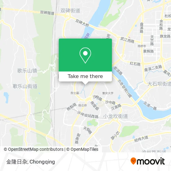 金隆日杂 map