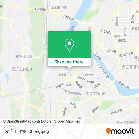 发庄工作室 map