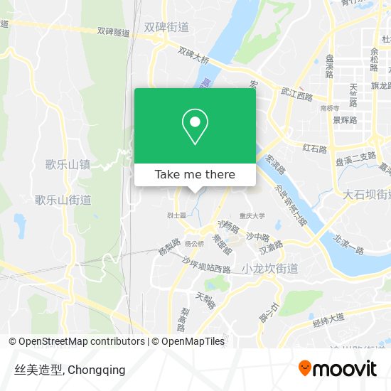 丝美造型 map