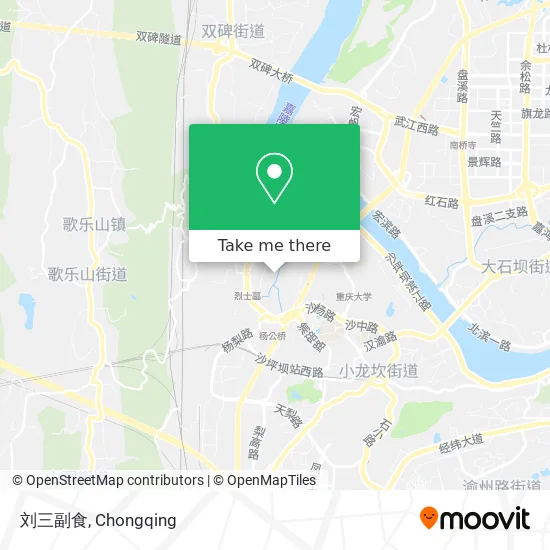 刘三副食 map