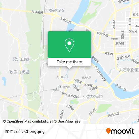 丽煌超市 map