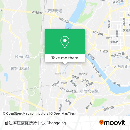 信达滨江蓝庭接待中心 map