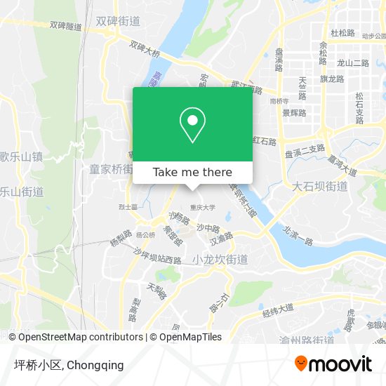 坪桥小区 map