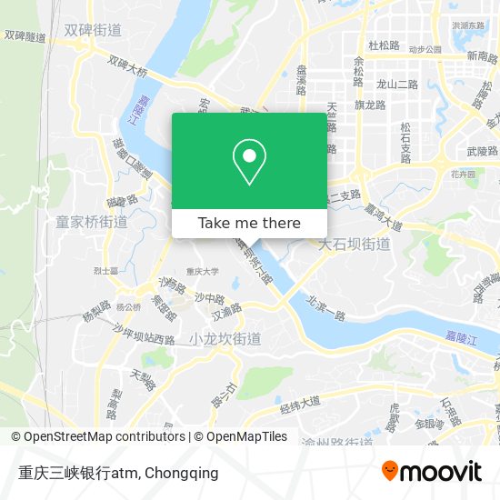 重庆三峡银行atm map