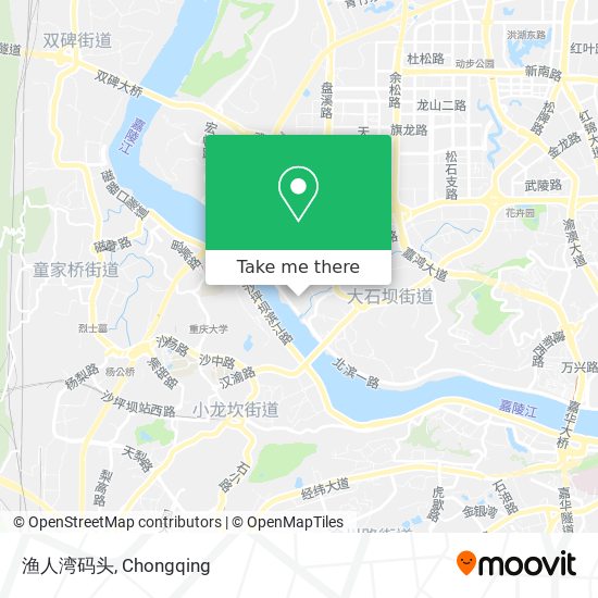 渔人湾码头 map
