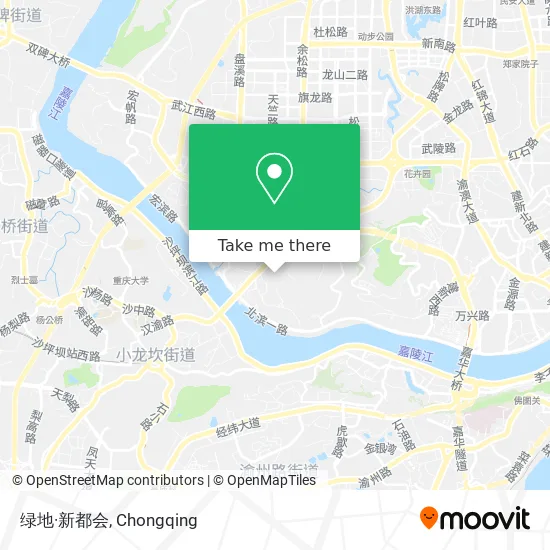 绿地·新都会 map