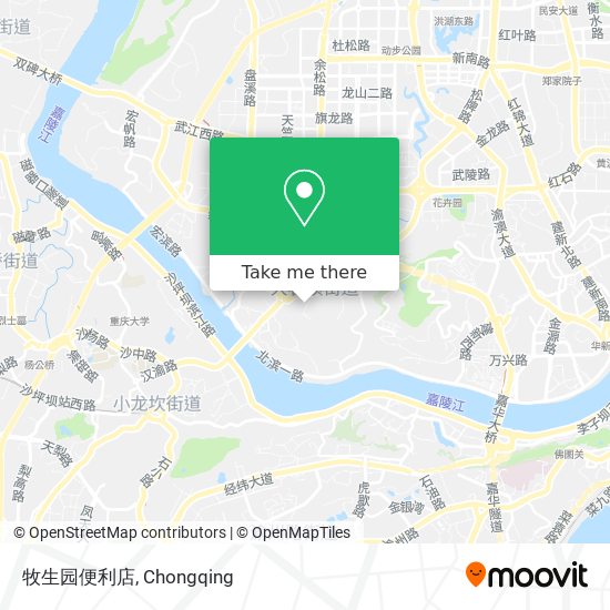 牧生园便利店 map