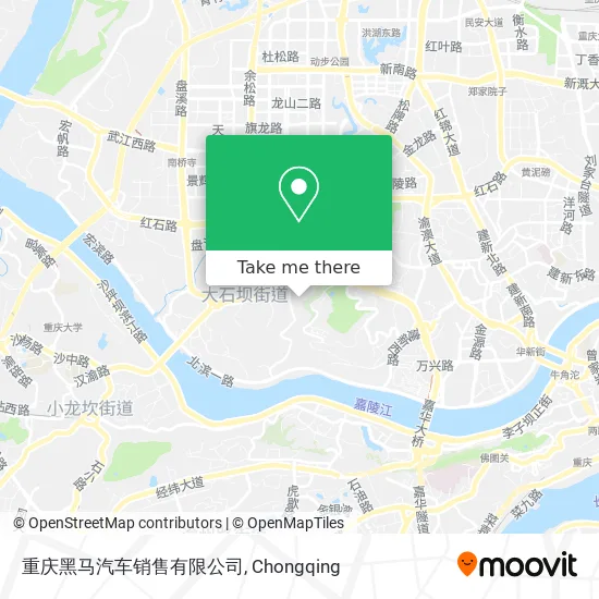 重庆黑马汽车销售有限公司 map