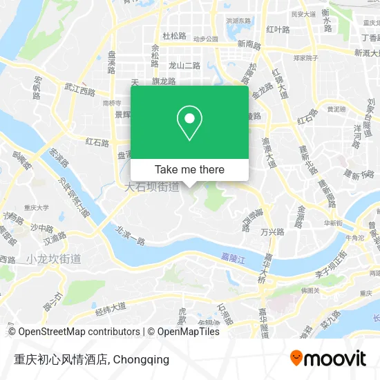 重庆初心风情酒店 map