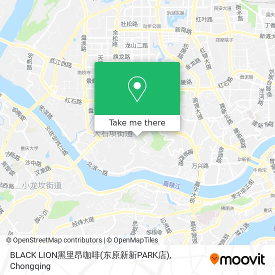 BLACK LION黑里昂咖啡(东原新新PARK店) map