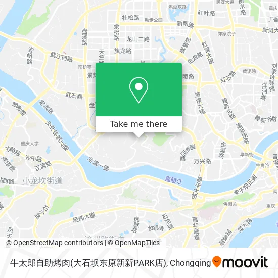 牛太郎自助烤肉(大石坝东原新新PARK店) map