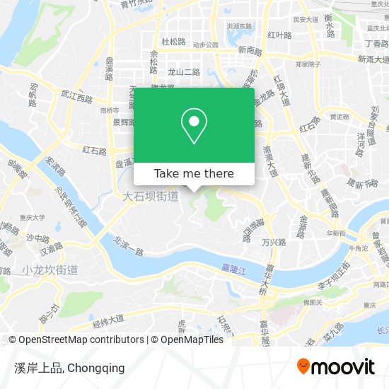 溪岸上品 map