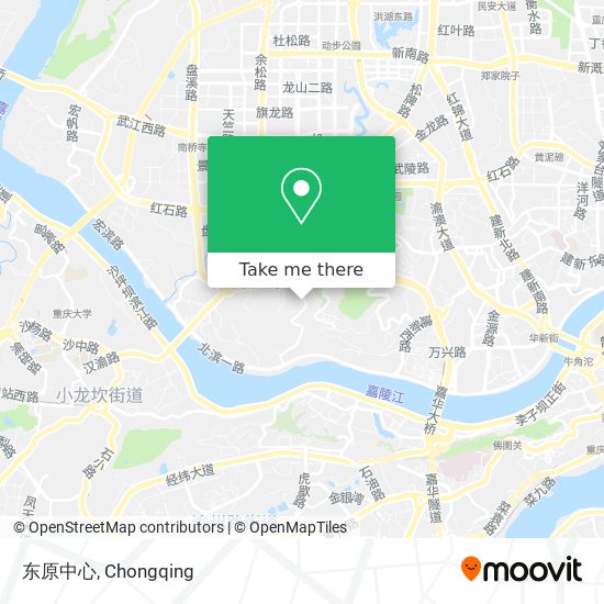 东原中心 map