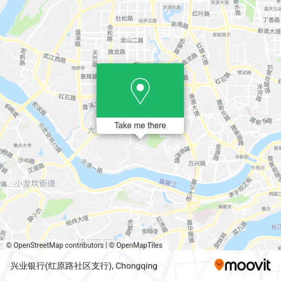 兴业银行(红原路社区支行) map