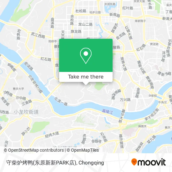 守柴炉烤鸭(东原新新PARK店) map
