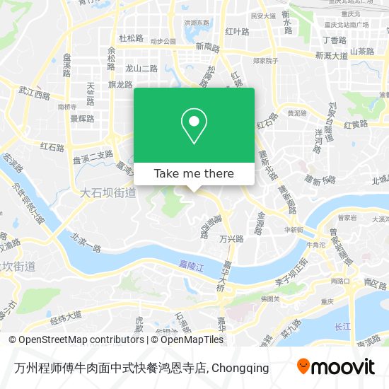 万州程师傅牛肉面中式快餐鸿恩寺店 map