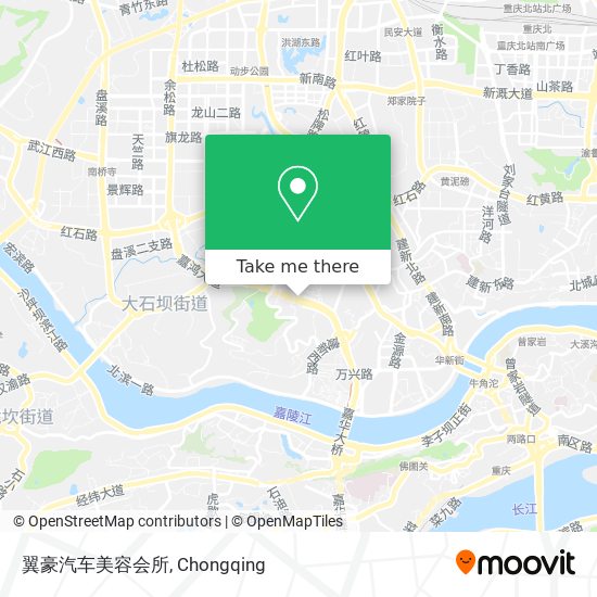 翼豪汽车美容会所 map