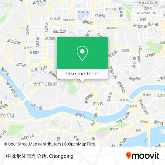 中脉形体管理会所 map