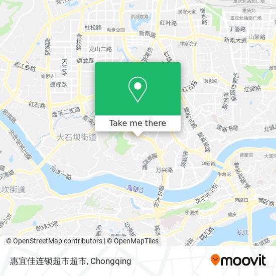 惠宜佳连锁超市超市 map