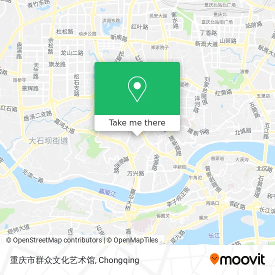 重庆市群众文化艺术馆 map