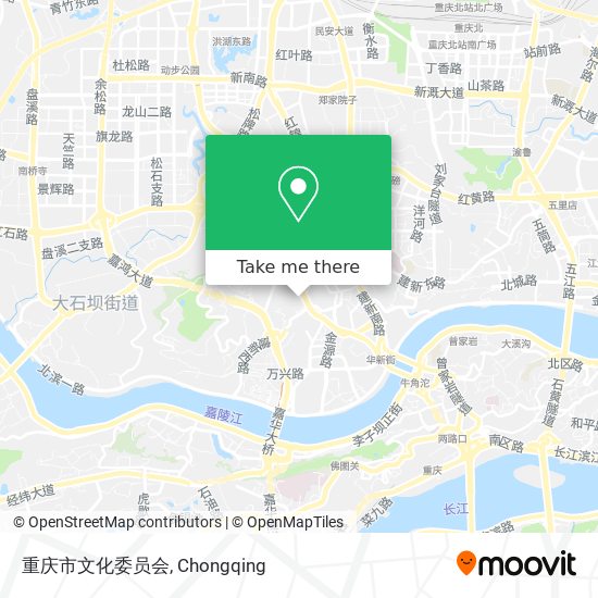 重庆市文化委员会 map