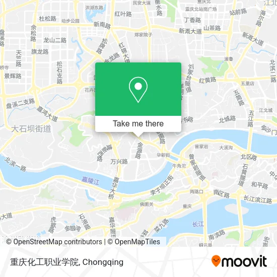 重庆化工职业学院 map