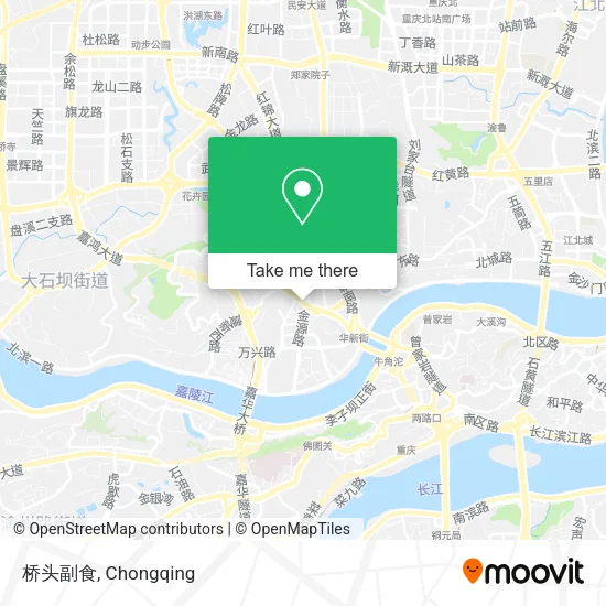 桥头副食 map
